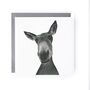 Lovable Donkey Country Themed Card, thumbnail 3 of 7