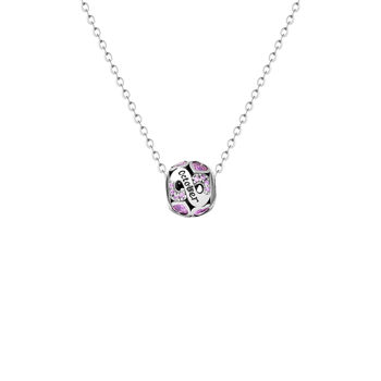 October Birthstone Necklace Sterling Silver Birthday Gift, 5 of 5