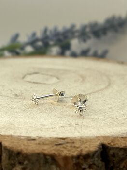 “Thank You” Sterling Silver Studs In A Bottle, 5 of 6