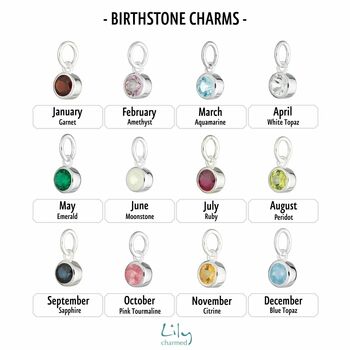 Personalised Birthstone Earrings, 4 of 12