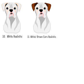 Boxer Personalised Dog Name ID Tag, 3 of 11