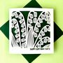 Personalised May Lily Of The Valley Birth Flower Card, thumbnail 4 of 5