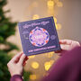 Personalised Pop Out Year Bauble Christmas Card, thumbnail 2 of 3