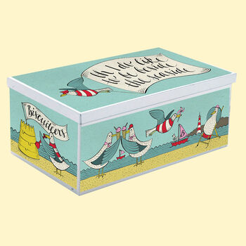 Beside The Seaside Luxe Biscuit Tin, 4 of 4