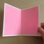 Personalised New Baby Girl Or Baby Boy Stripe Card, thumbnail 5 of 6
