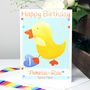 Personalised Duck Relation Birthday Card, thumbnail 5 of 9