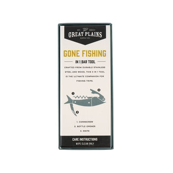 Great Plains Fish Bottle Opener In Gift Box | Bar Accessory | Travel, 4 of 4