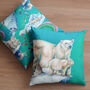 Polar Bears Arctic Animals Organic Cushion, thumbnail 9 of 9