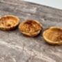 Set Of Three Olive Wood Dipping Bowls, thumbnail 1 of 4