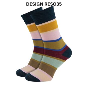 High Quality Cotton Mix Multi Colour Socks 41 46, 3 of 9