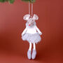 G Decor All Fashion Mice Besties Hanging Christmas Ornaments, thumbnail 2 of 5