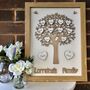 Personalised Family Tree Framed Wooden Auntie Gift, thumbnail 5 of 7