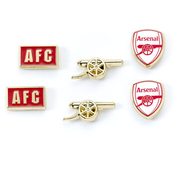 Arsenal Football Club Stud Earring Set, 6 of 6