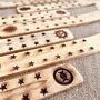 Handmade Wooden Incense Holder Boho Engraved Design, thumbnail 11 of 12
