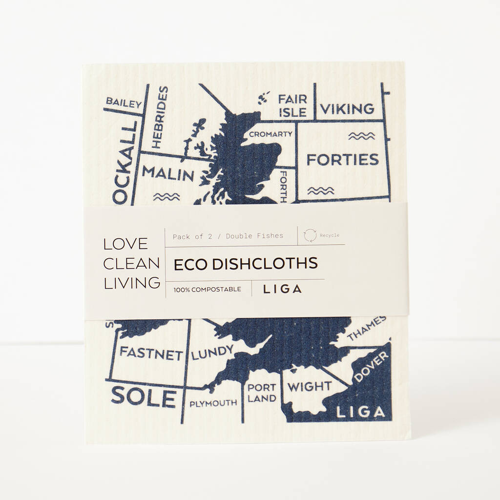 Eco Dishcloths | Shipping Forecast, 1 of 2