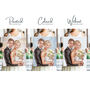 Personalised Anniversary Gift – Merge Multiple Photos Into One Wedding Portrait, thumbnail 3 of 8