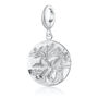 Engraved Sterling Silver Aquarius Zodiac Necklace, thumbnail 5 of 9