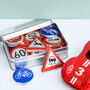 Gift Tin Of Chocolate Road Signs, thumbnail 1 of 3