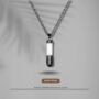 Personalised Projection Capsule Necklace/Keychain, thumbnail 3 of 4