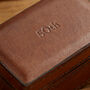 Personalised Leather Mini Cufflink Box, thumbnail 4 of 7