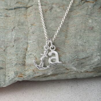 Anchor Necklace, Sterling Silver Or Gold Plated, 4 of 10