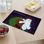 Personalised Christmas Glass Chopping Board, thumbnail 8 of 10