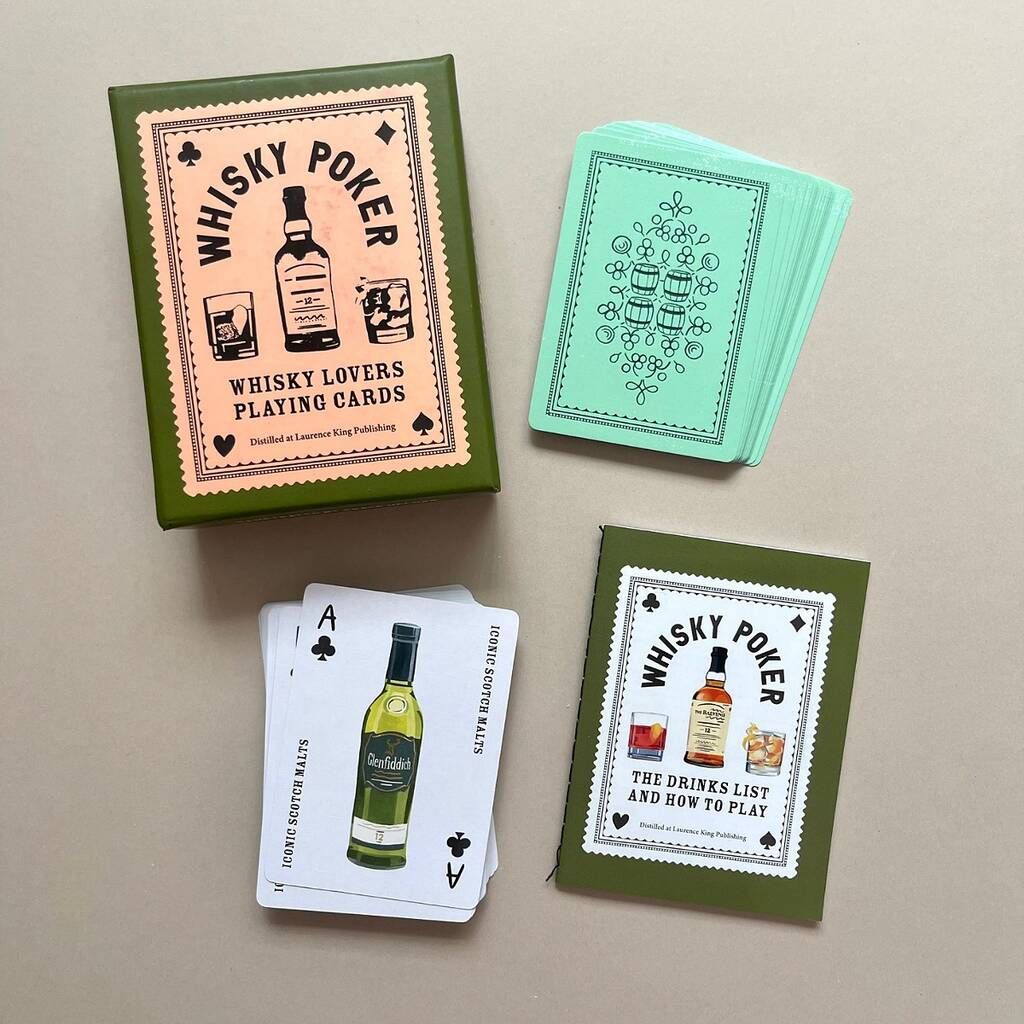 Whisky Lovers Playing Cards, 1 of 4