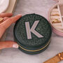 Personalised Initial Jewellery Box Travel Accessories, thumbnail 3 of 12