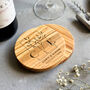 Personalised Marble And Wood Drinks Coaster, thumbnail 6 of 9