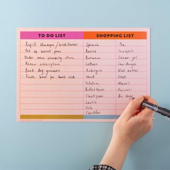 Shopping And To Do List | Fridge Magnet Planner, 2 of 3