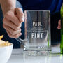 Personalised Engraved Tankard Fathers Day Gift For Grandad, thumbnail 3 of 6