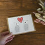 You And Me Illustrated Bear Card, thumbnail 1 of 5