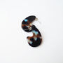 Coral Mini Teardrop Earrings, thumbnail 6 of 6