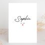 Happy Birthday Personalised Name And Established Birth Date Birthday Card, thumbnail 2 of 6