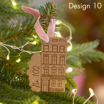 Personalised Wooden House Decoration, 9 of 9