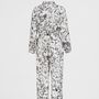 Tree Of Life Monochrome Long Pyjamas, thumbnail 7 of 7