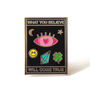 Tarot Card Belief Enamel Pin, thumbnail 2 of 12