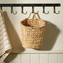 Rope Finish Hyacinth Wall Basket, thumbnail 1 of 4