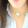 Personalised Adjustable Chocker Initial Necklace, thumbnail 5 of 6