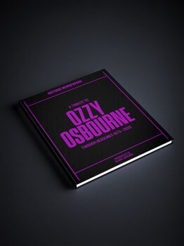 Ozzy Osbourne Personalised Gift Music Legend Deluxe Tribute Book, 8 of 8