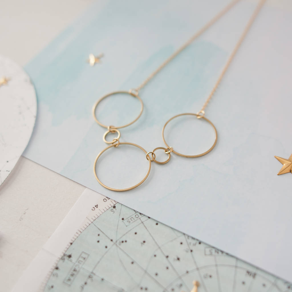 Circles Necklace By Melissa Designs