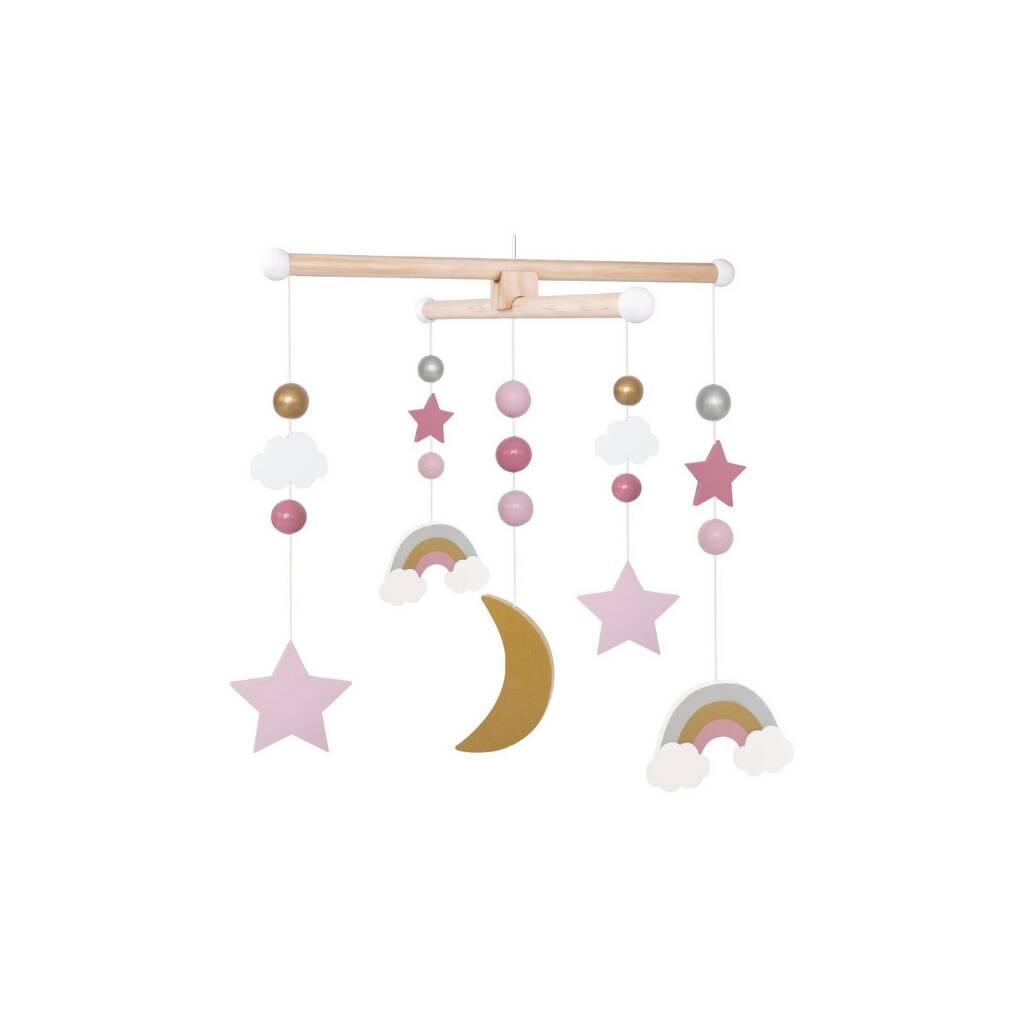 Wooden Cot Mobile By Lh Interiors