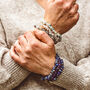 Aquamarine Gemstone Chip Bracelet | Natural Gemstones, thumbnail 6 of 6