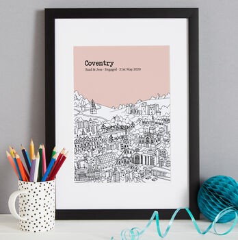 Personalised Coventry Print, 3 of 9