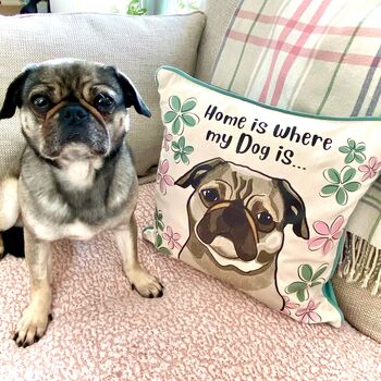 Personalised Oopsie Daisy Dog Mum Cushion, 5 of 11