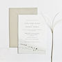 Pale Green And Rose Gold Invitations, thumbnail 4 of 5