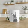 Bunny Bone China Mug, thumbnail 1 of 3