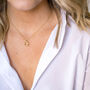 Moonstone Gold Vermeil Plated Necklace June Birthstone, thumbnail 5 of 8