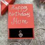 70th Birthday Charm Personalised Silver Bracelet Gift, thumbnail 8 of 9
