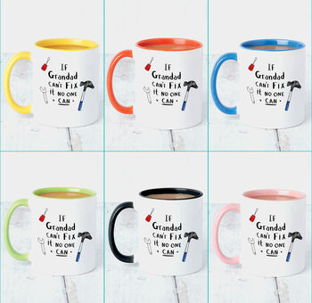 Personalised 'If… Can't Fix It' Mug And Sweet Set, 3 of 7